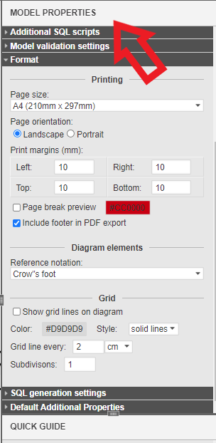 How to Add References to ER Diagrams in Vertabelo