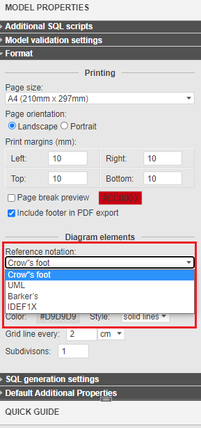 How to Add References to ER Diagrams in Vertabelo