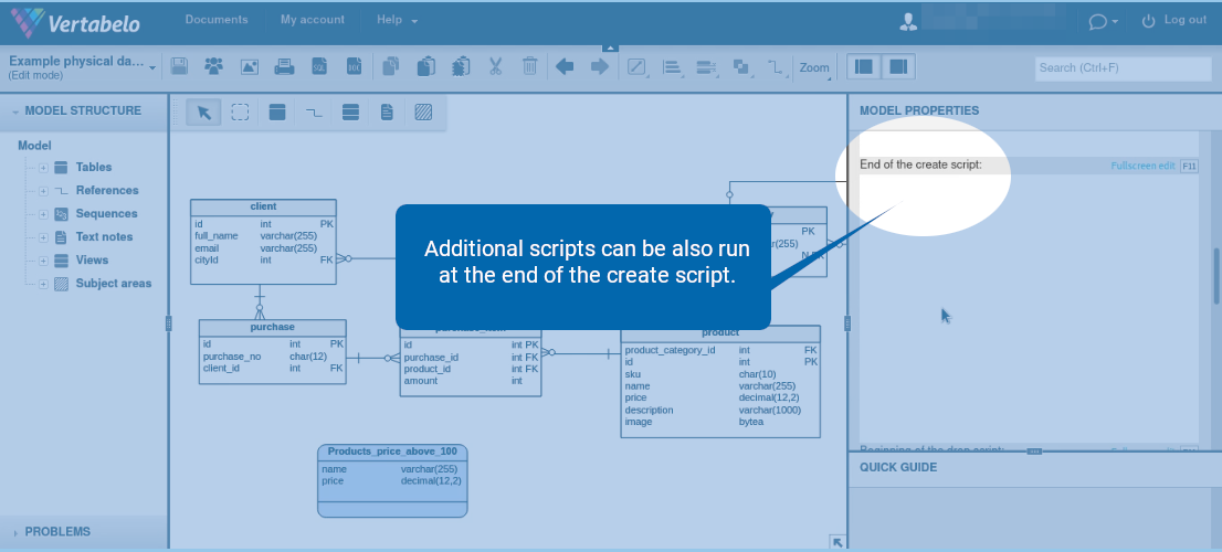 Additional SQL Scripts