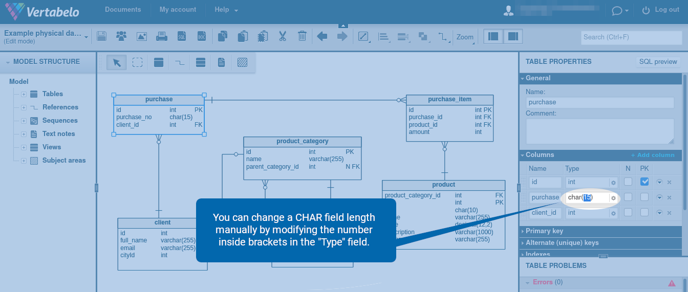 Use the Shortest CHAR Length to Accommodate All Values 