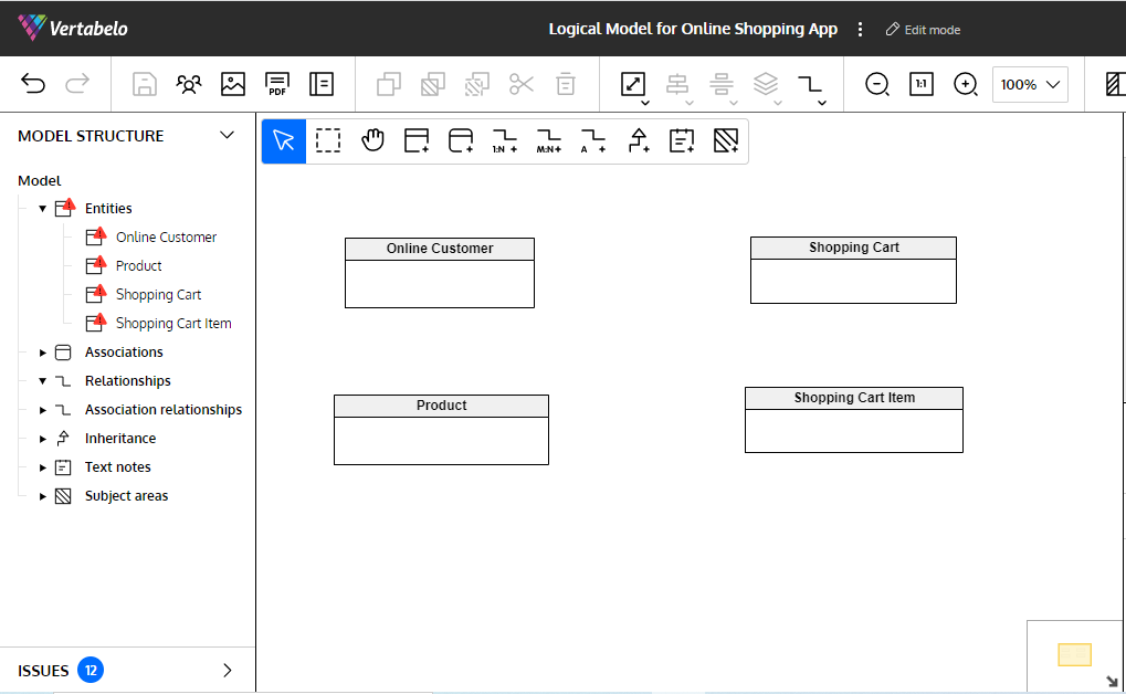 Online Data Model in 4 Steps