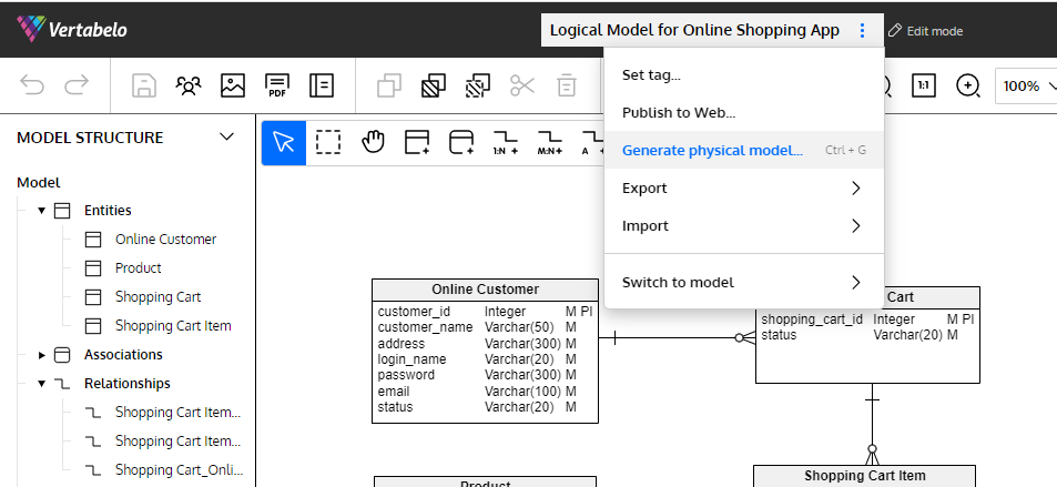 Online Data Model in 4 Steps