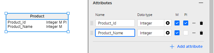 Logical Models Data Types in Vertabelo