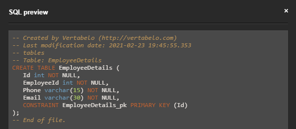 Database Constraints