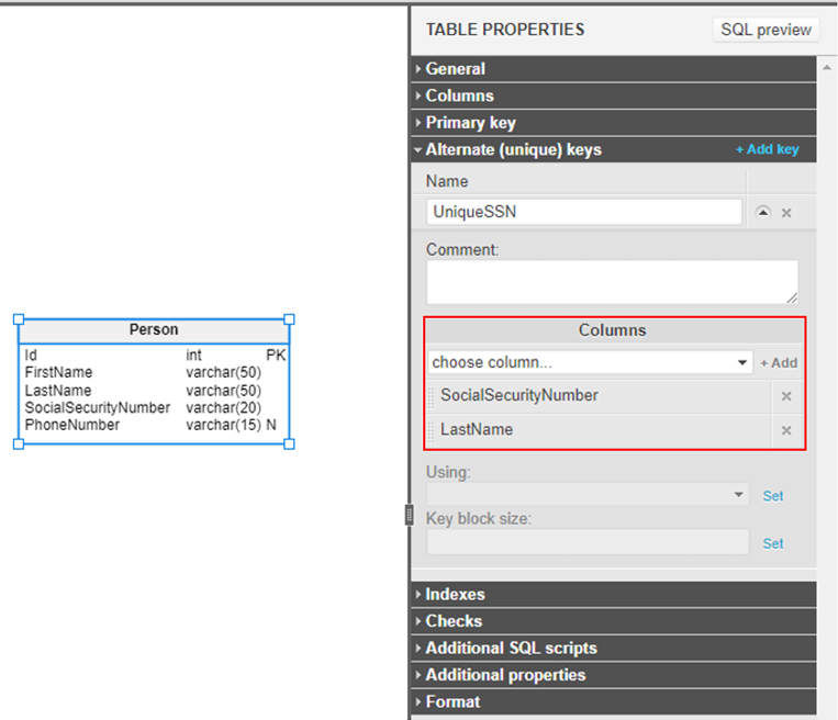 Database Constraints