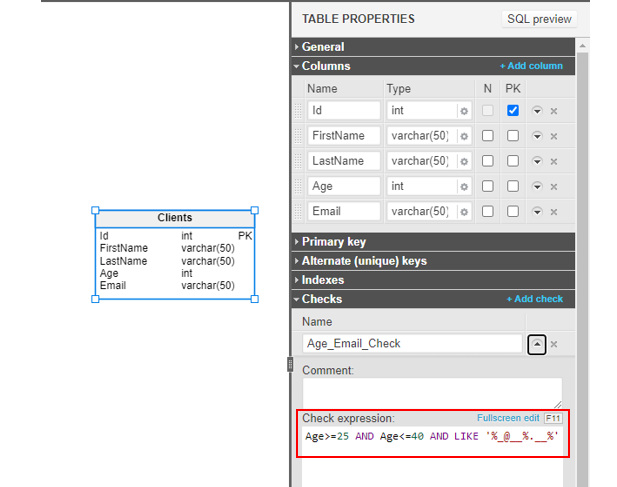 Database Constraints