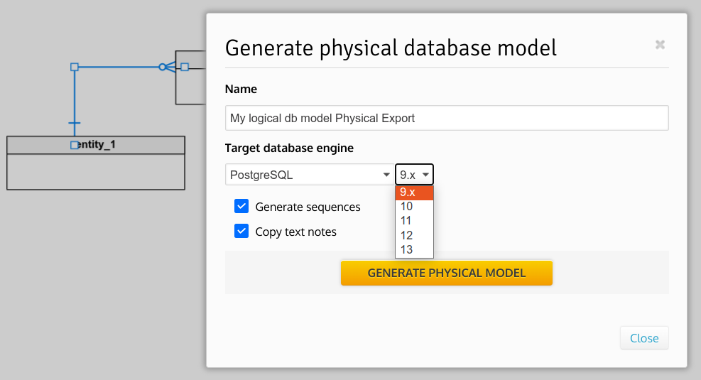 Support for New Versions of PostgreSQL and MS SQL Server in Vertabelo