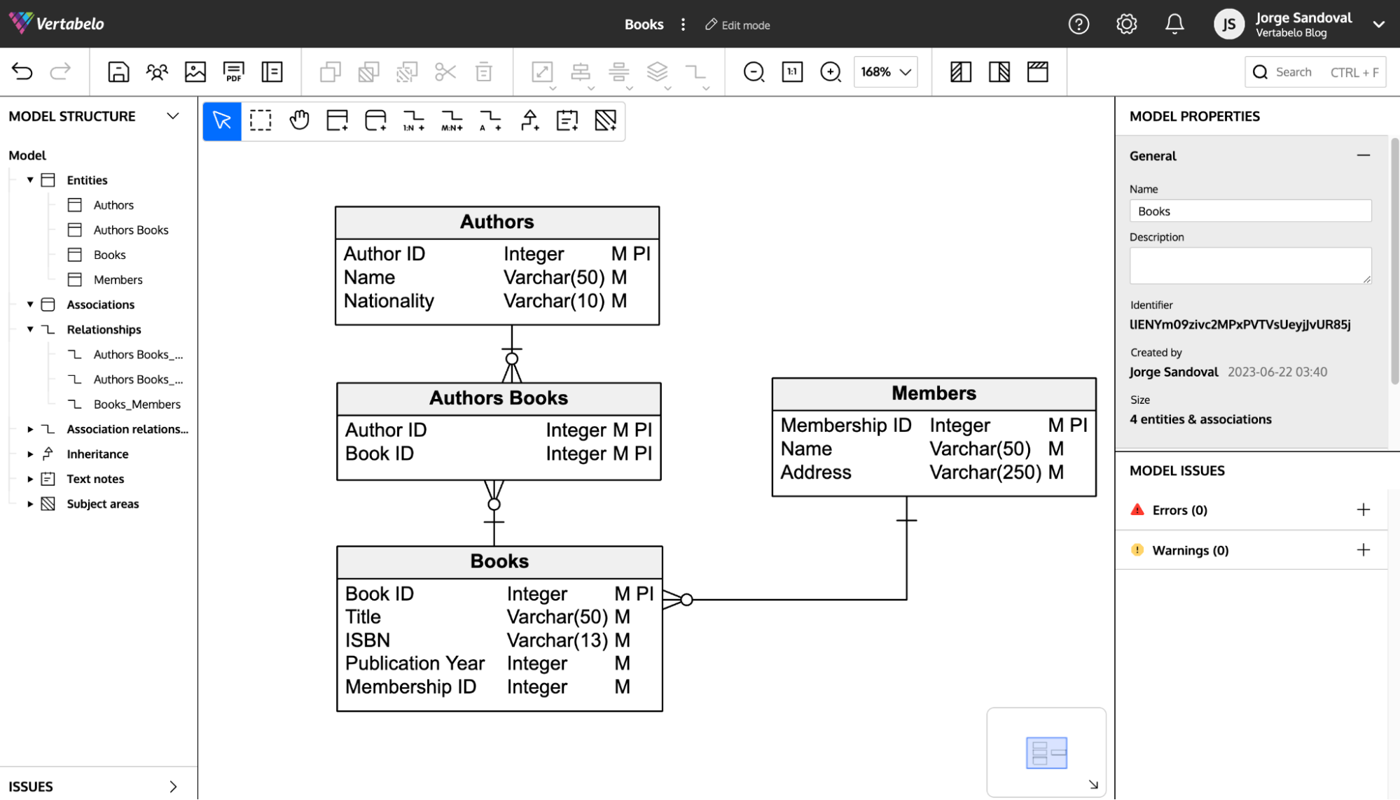 Entity-Relationship Diagram Tools