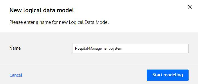 er diagram for hospital management system