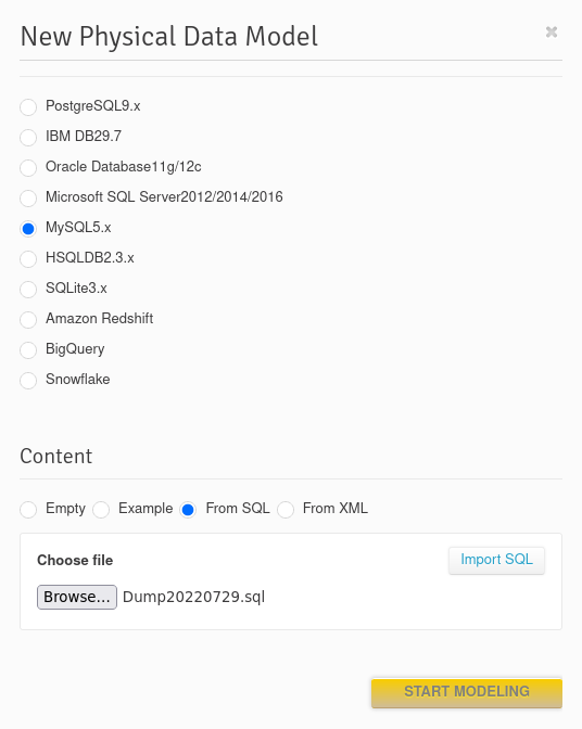 Export SQL DDL From MySQL Workbench for Importing Into Vertabelo