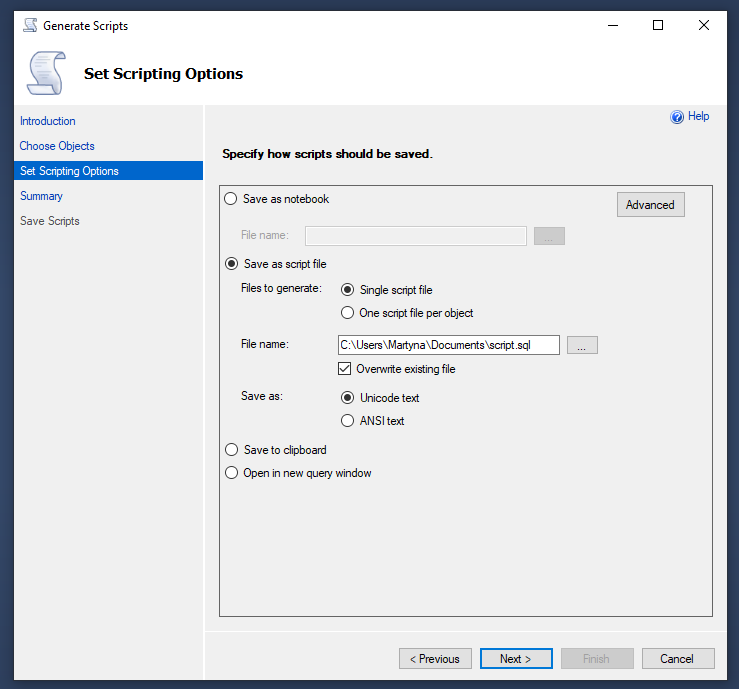 How to Export an SQL Server Database Schema Into a Diagram