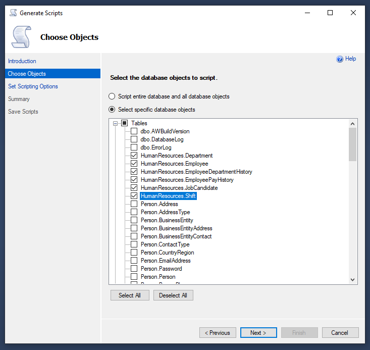 How to Export an SQL Server Database Schema Into a Diagram