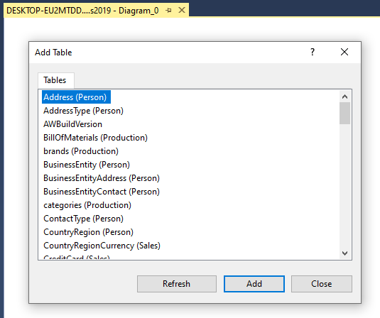 How to Export an SQL Server Database Schema Into a Diagram