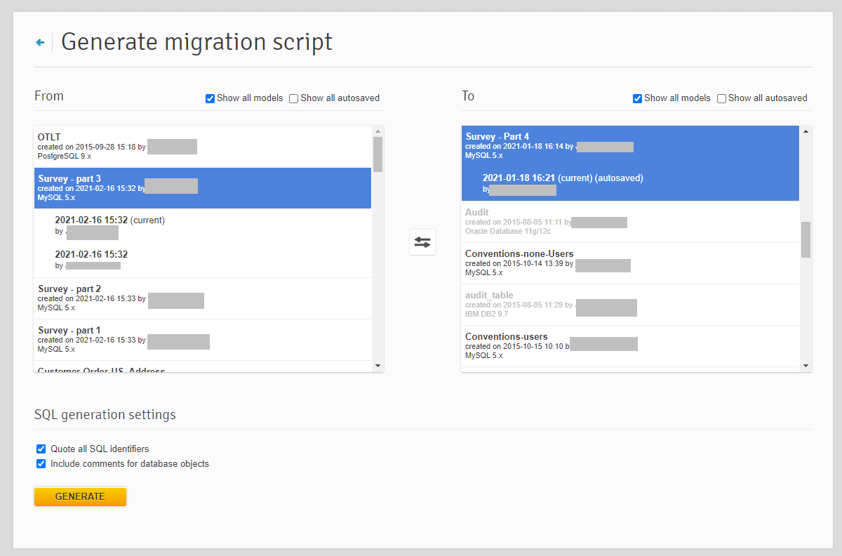 How to Prepare a Database Model