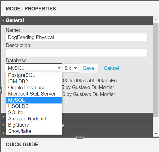 	How to Share Your Vertabelo Model with Your Client