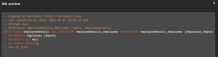 MySQL constraints