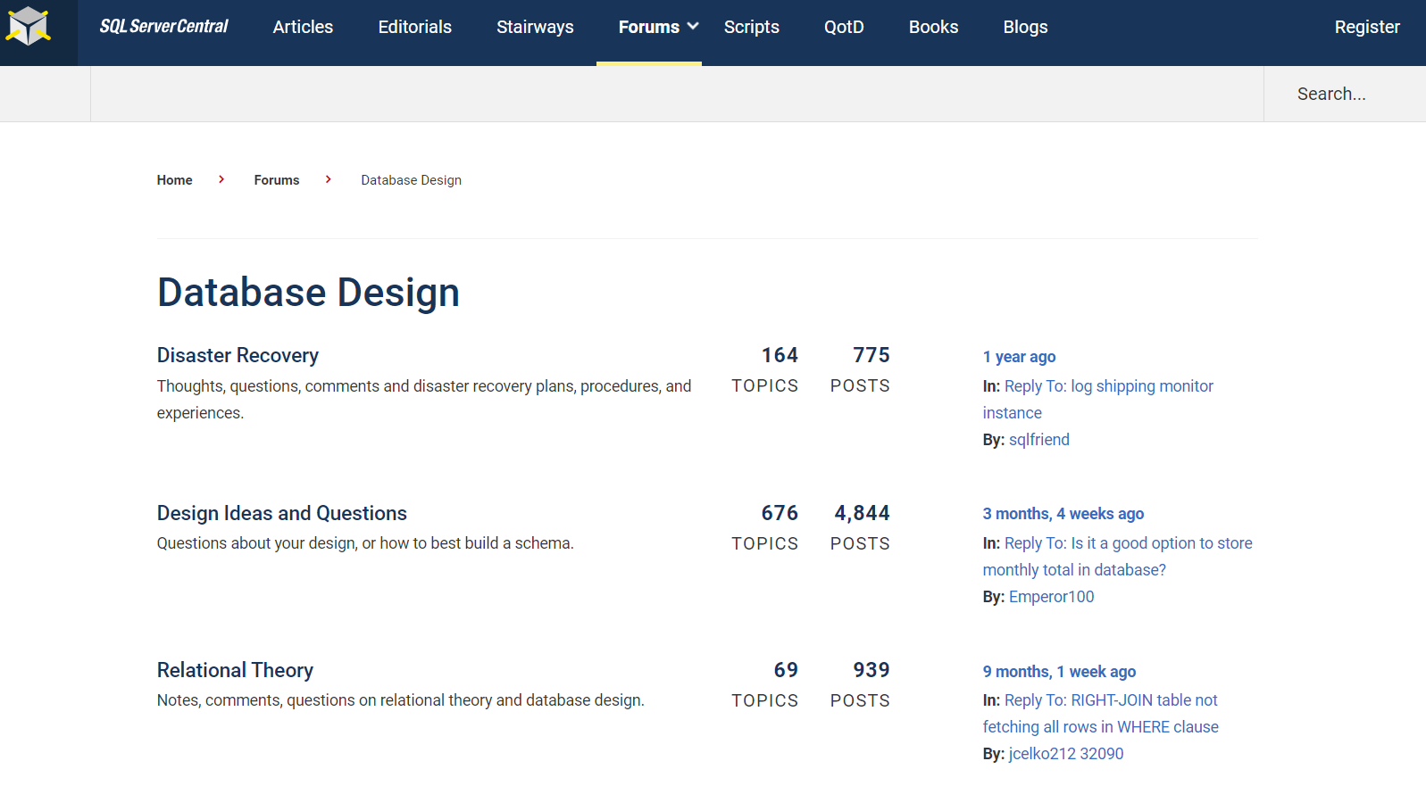 Top 10 Online Communities for Database Designers