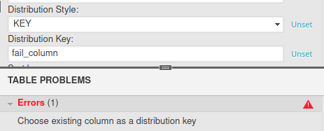 Amazon Redshift Support in Vertabelo