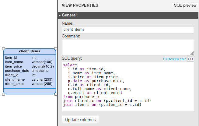 Amazon Redshift Support in Vertabelo