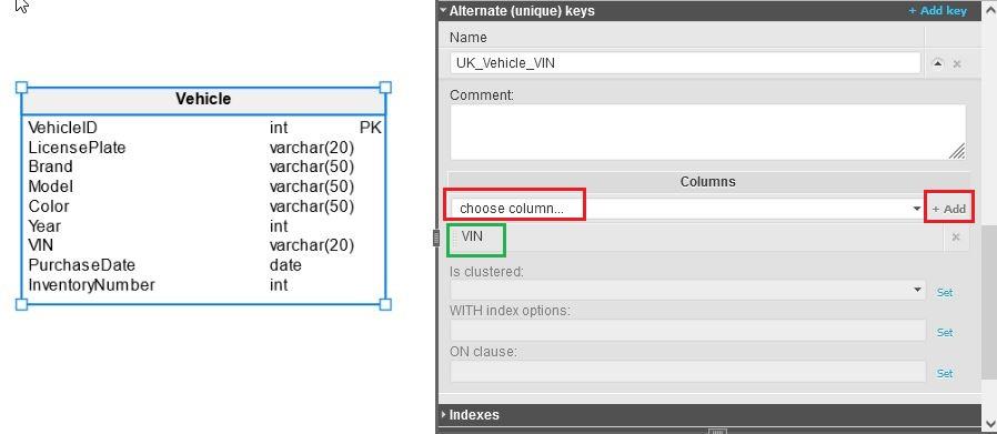 UNIQUE Constraint in a Relational Database