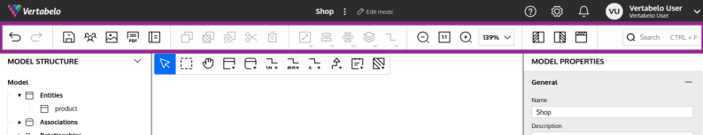 Main Toolbar